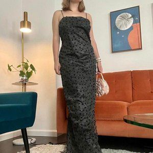 Vintage Rose Maxi Dress